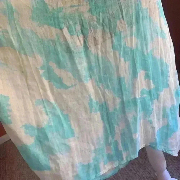 Sofia Print Dress Handmade In Italy From Boutique one Size.  D7 - Picture 4 of 9